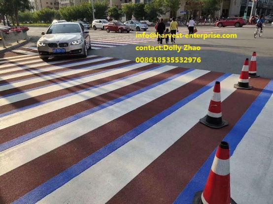 Ngembangkeun sarta Aplikasi tina Warna Anti skid Surfacing